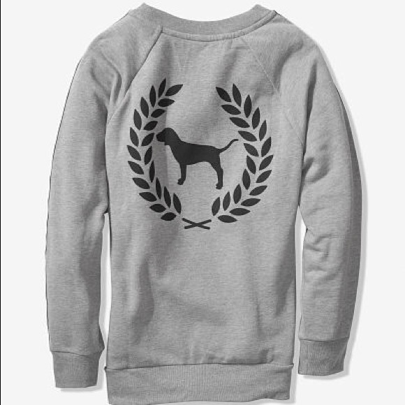 VS PINK LEGGING CREW SWEATER XL - Picture 3 of 4